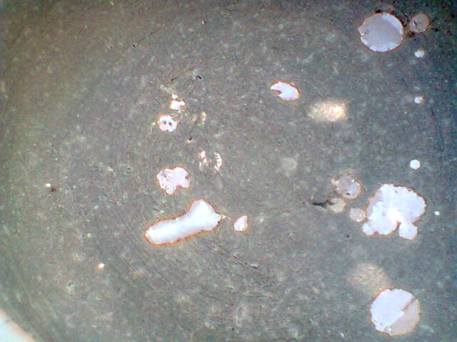 Trinket bowl in raku-yaki