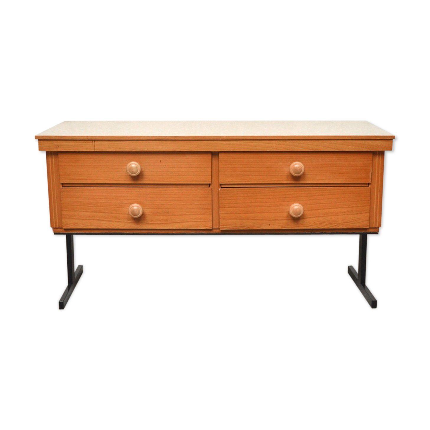 Low cabinet with 4 drawers, 1960