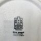 Series of 6 flat plates old model "Thistles" Gien