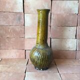 TAMEGROUTE POTTERY VASE IN GLAZED TERRACOTTA