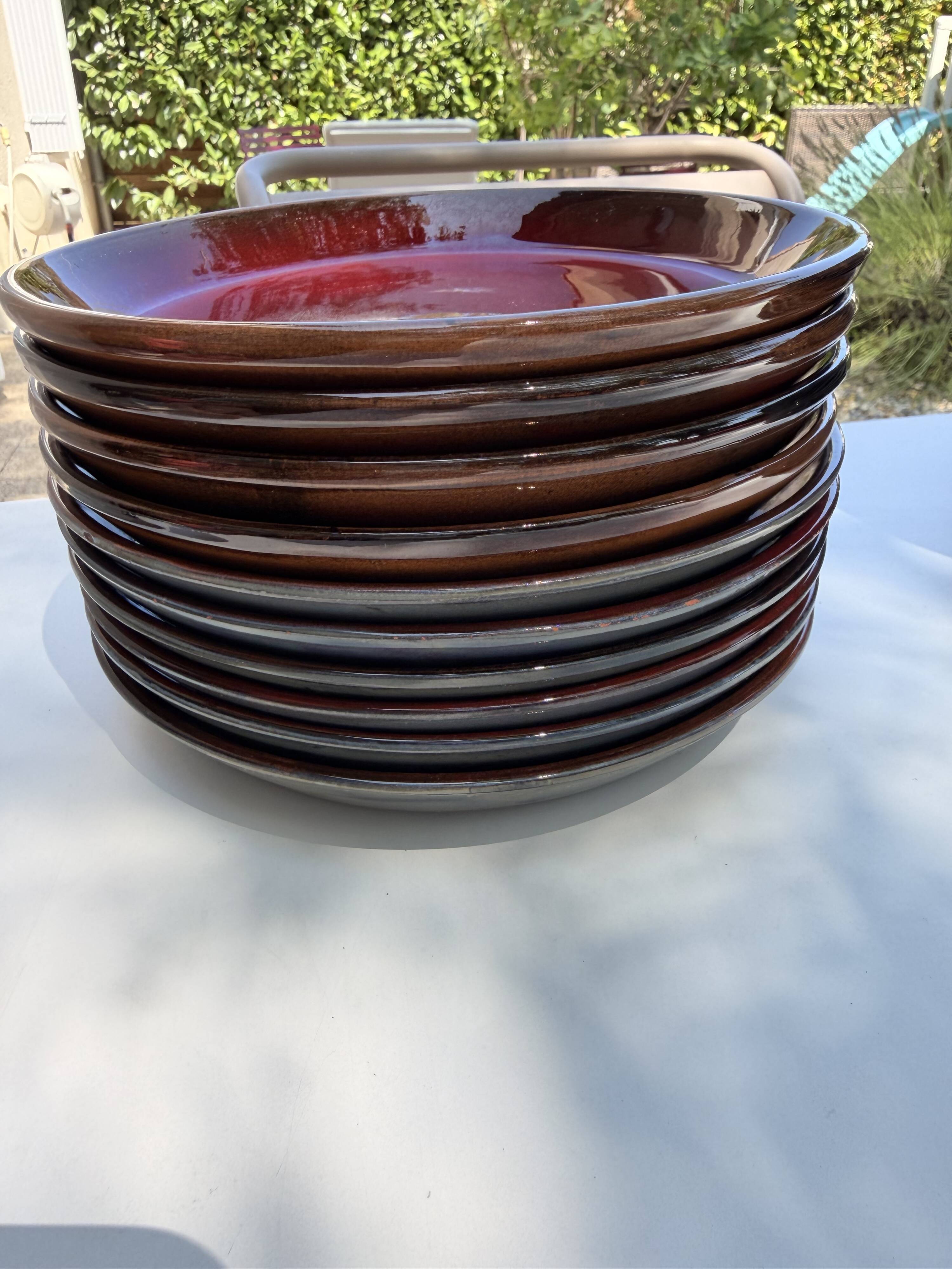 Ceramic plate Gérard Hofman