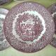 6 English porcelain dessert plates EIT