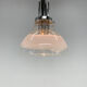 1960's Murano glass & chrome pendantby Mazzega, Italy
