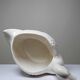 Cache pot/Coupe canard en faïence craquelée beige vintage