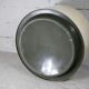 Important cylindrical planter in cream lacquered fiberglass, circa 1970