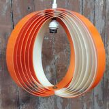 Moon pendant light vintage 1970 plexiglass