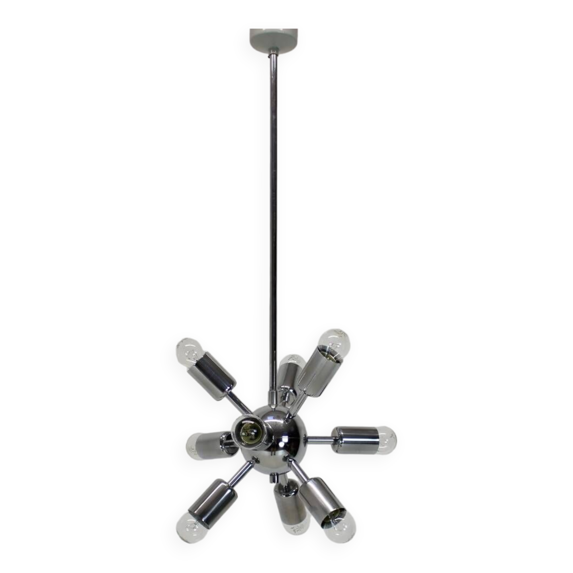 Chrome Pendant Sputnik by Drupol, 1970s