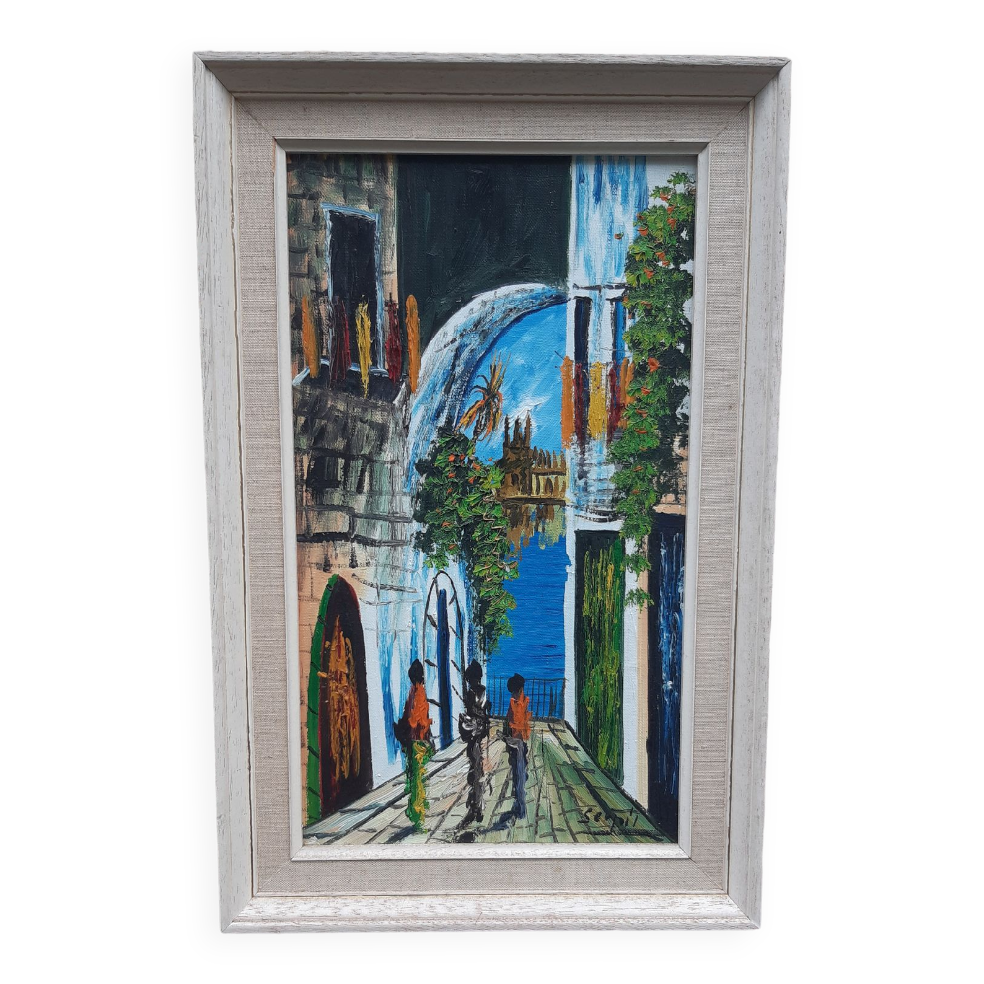 Orientalist painting mid-twentieth century