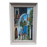 Orientalist painting mid-twentieth century