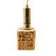 Sculpted glass pendant, anonymous artist, France, circa 1960.