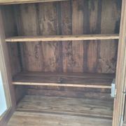 Sideboard curiosity cabinet antique solid wood