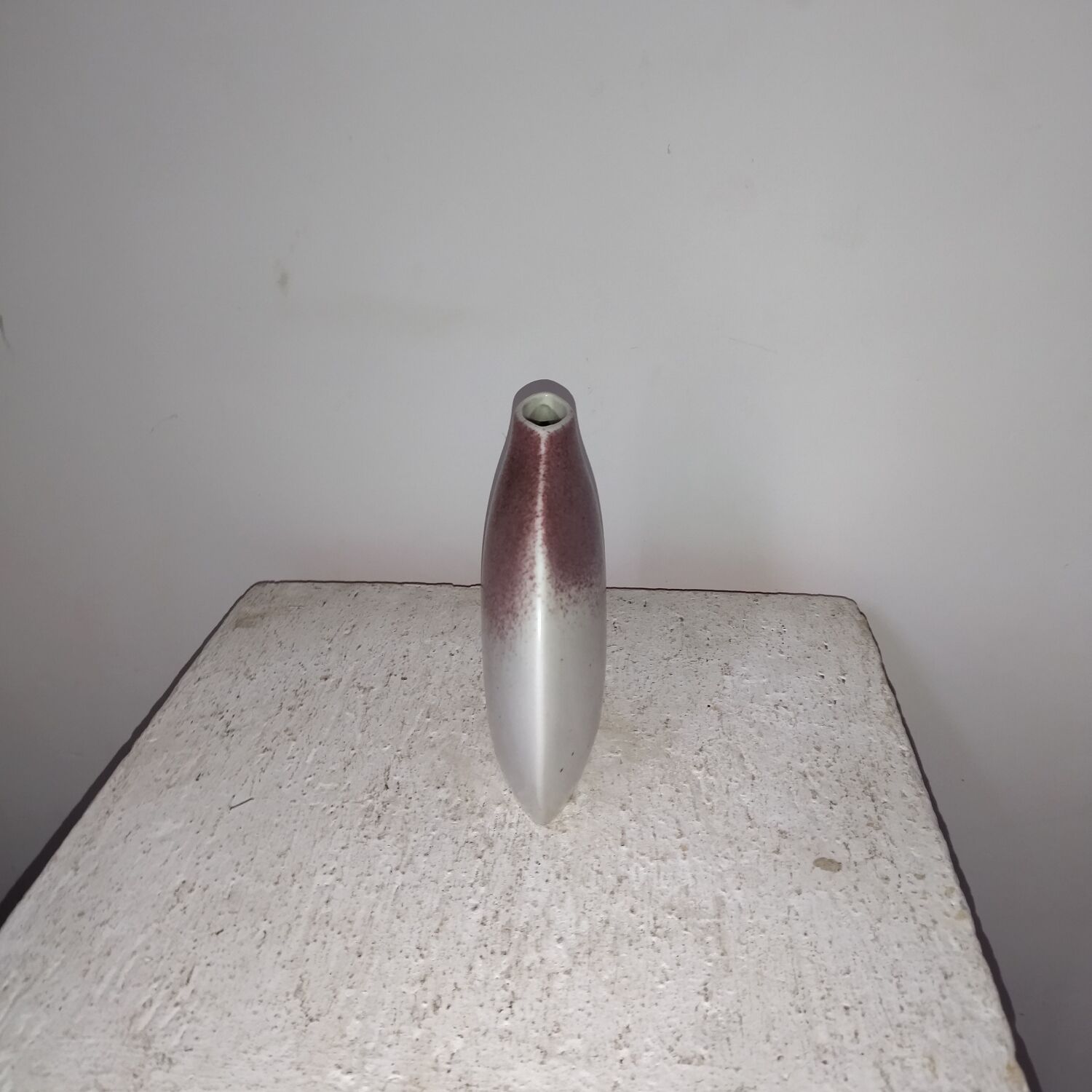 Virebent porcelain vase