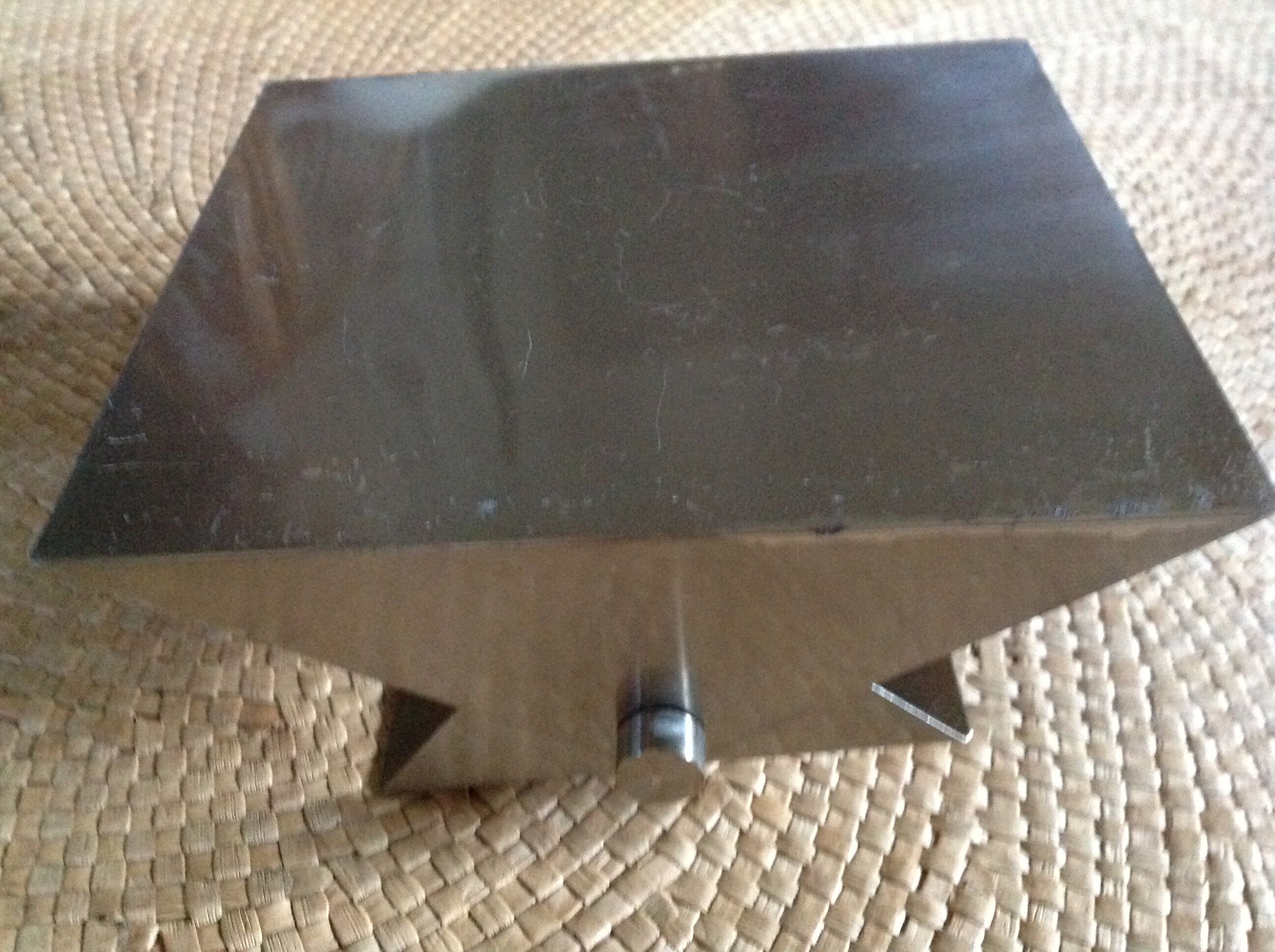 Pair of metal wall light