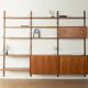 1960s wall shelf, Poul Cadovius