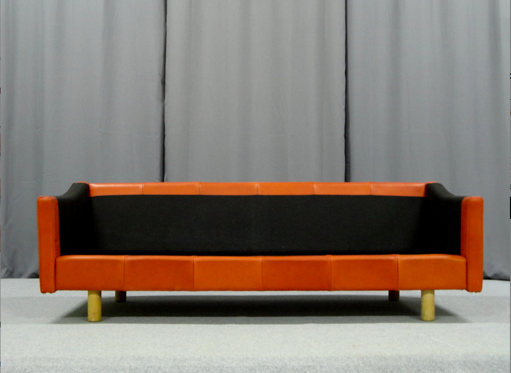 1970 leather sofa