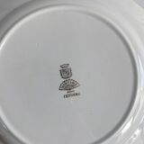 Plate service and dish Sarreguemines old