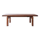 Grande table basse massive escamotable