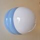 Pair of Monoprix X Goodmoods designer wall lights - post-modern opaline glass