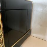 Cellar with complete liquor in marquetry Boulle box Napoleon III XIX century