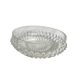 Vintage, cut crystal vide-poche from the 20th century.