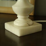 Tulip lamp in vintage Albàtre