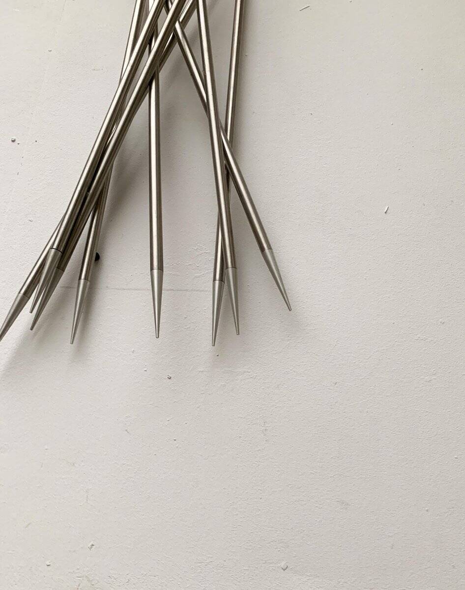 Postmodern wall coat rack