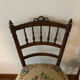 Paires de chaises tissu fleuri aux dames de France