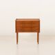 Commode, table de chevet danoise en teck, années 1960