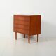 Scandinavian teak chest of drawers, 1960s