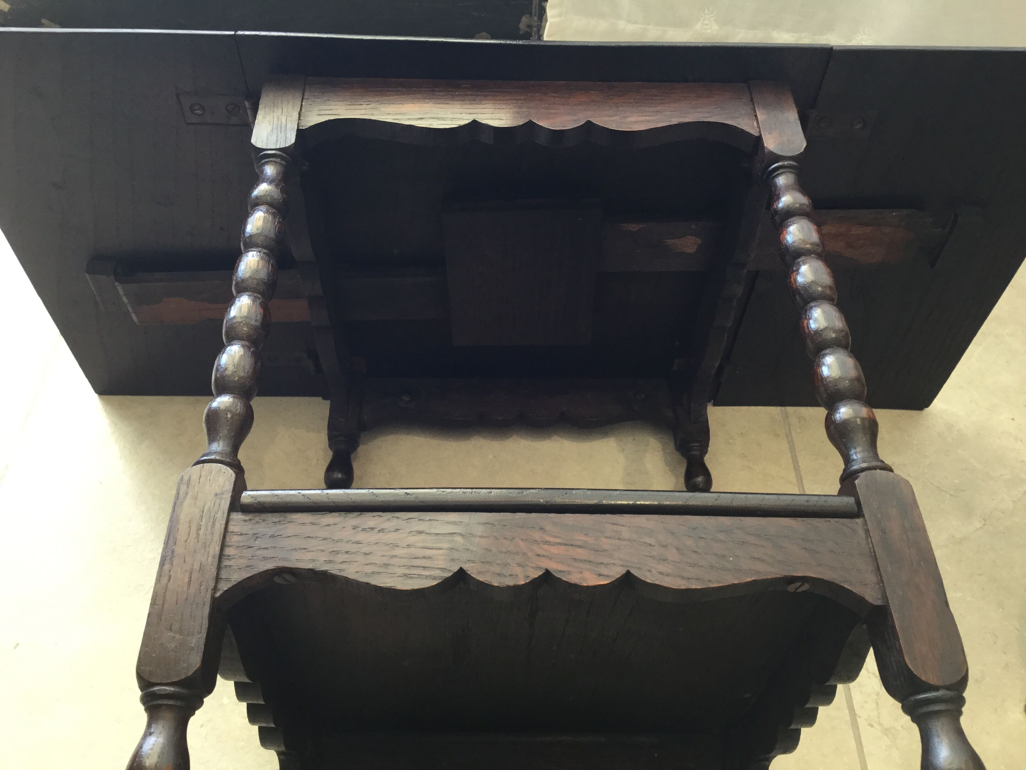 Extra table, harness or console