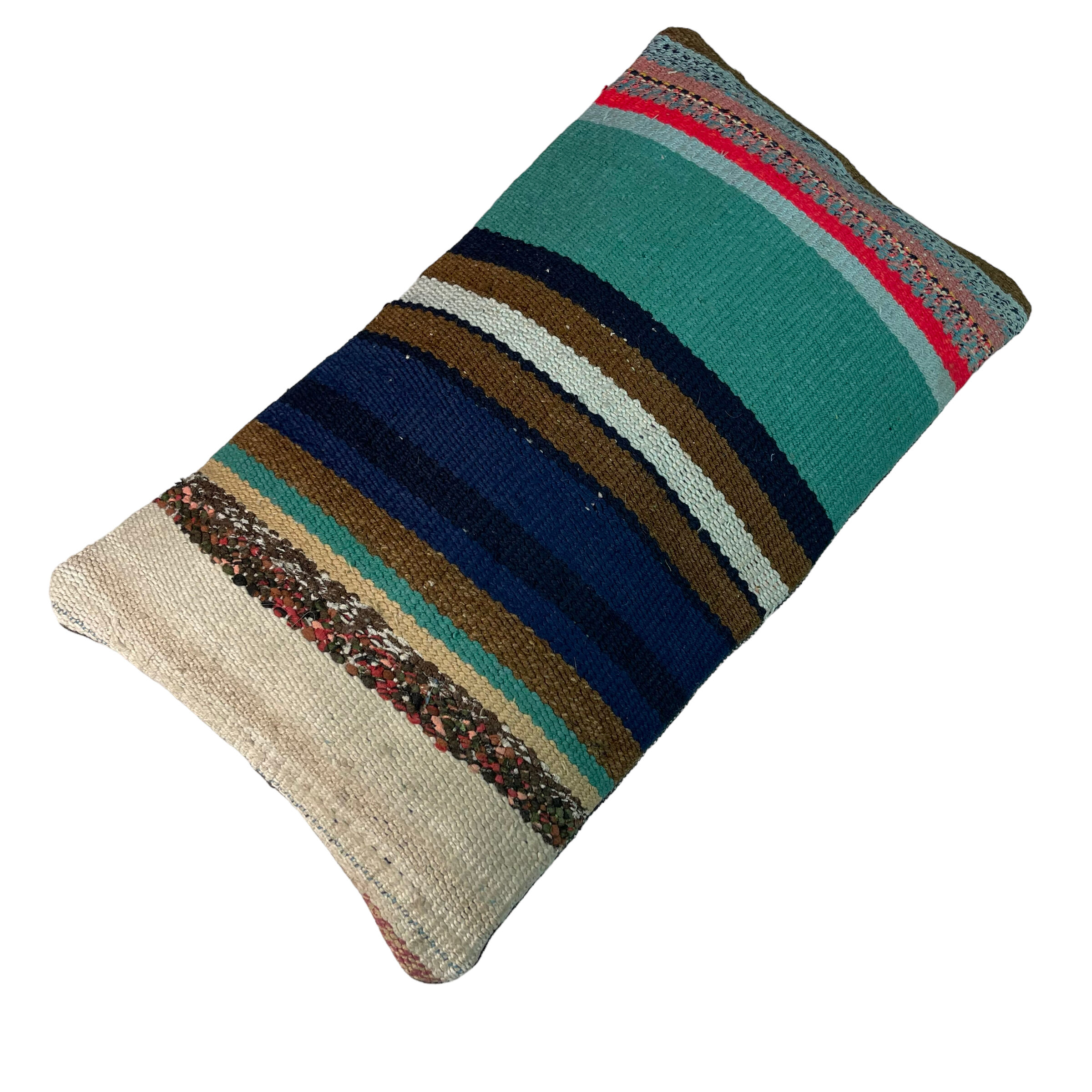 Vintage turkish handmade cushion cover , 30 x 50 cm