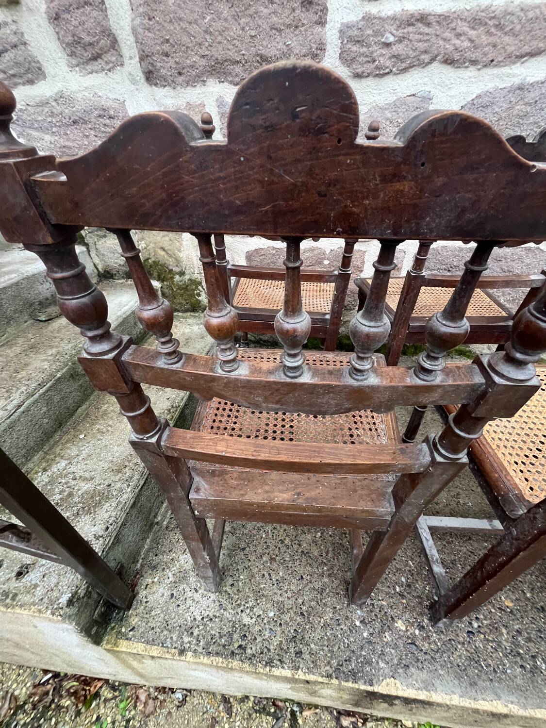 Cane chairs