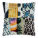 Vintage ikat cushion cover 51x51 cm
