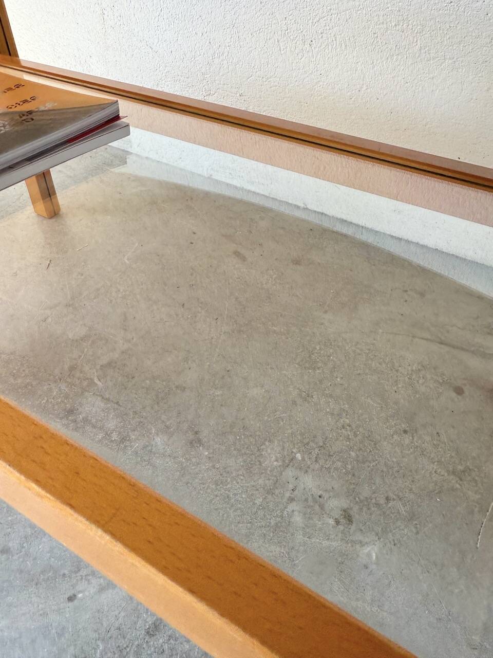 Oval coffee table beech 1980 Aalto Ikea