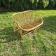 Rattan bench