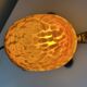 Lampe tortue bronze et pâte de verre