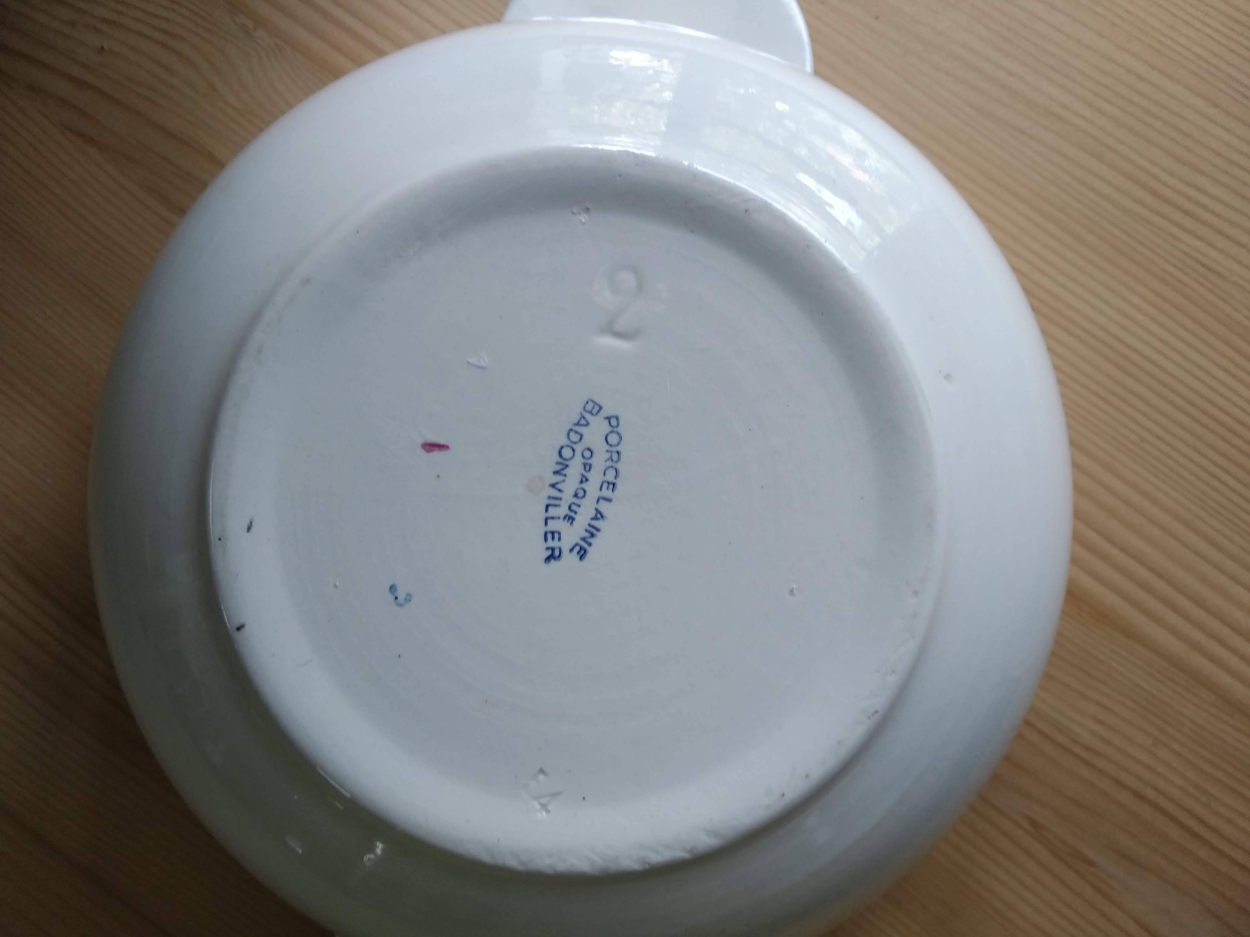 Vintage Badonviller soup tureen