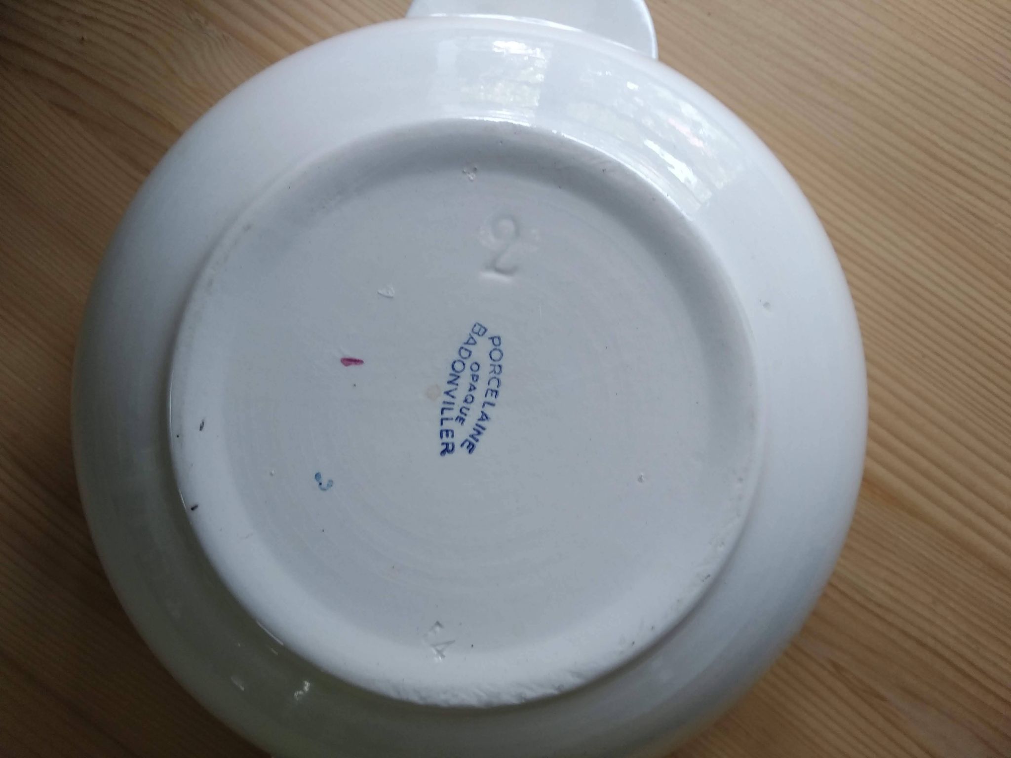 Vintage Badonviller soup tureen