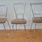 Set of 3 formica chairs