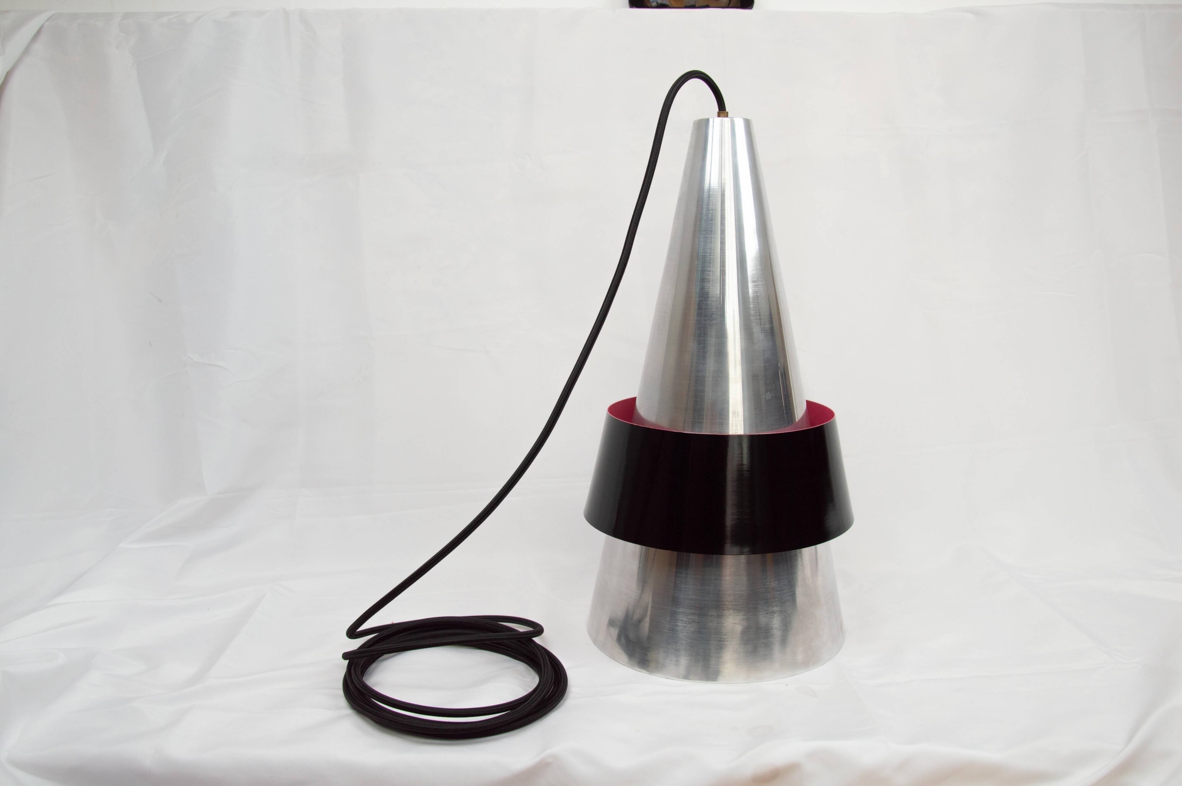 Vintage Danish Pendant Lamp from the 1970s by Jo Hammerborg for F