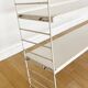 Wall shelf solid wood white
