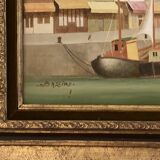 Tableau de Pierre Bazire , honfleur