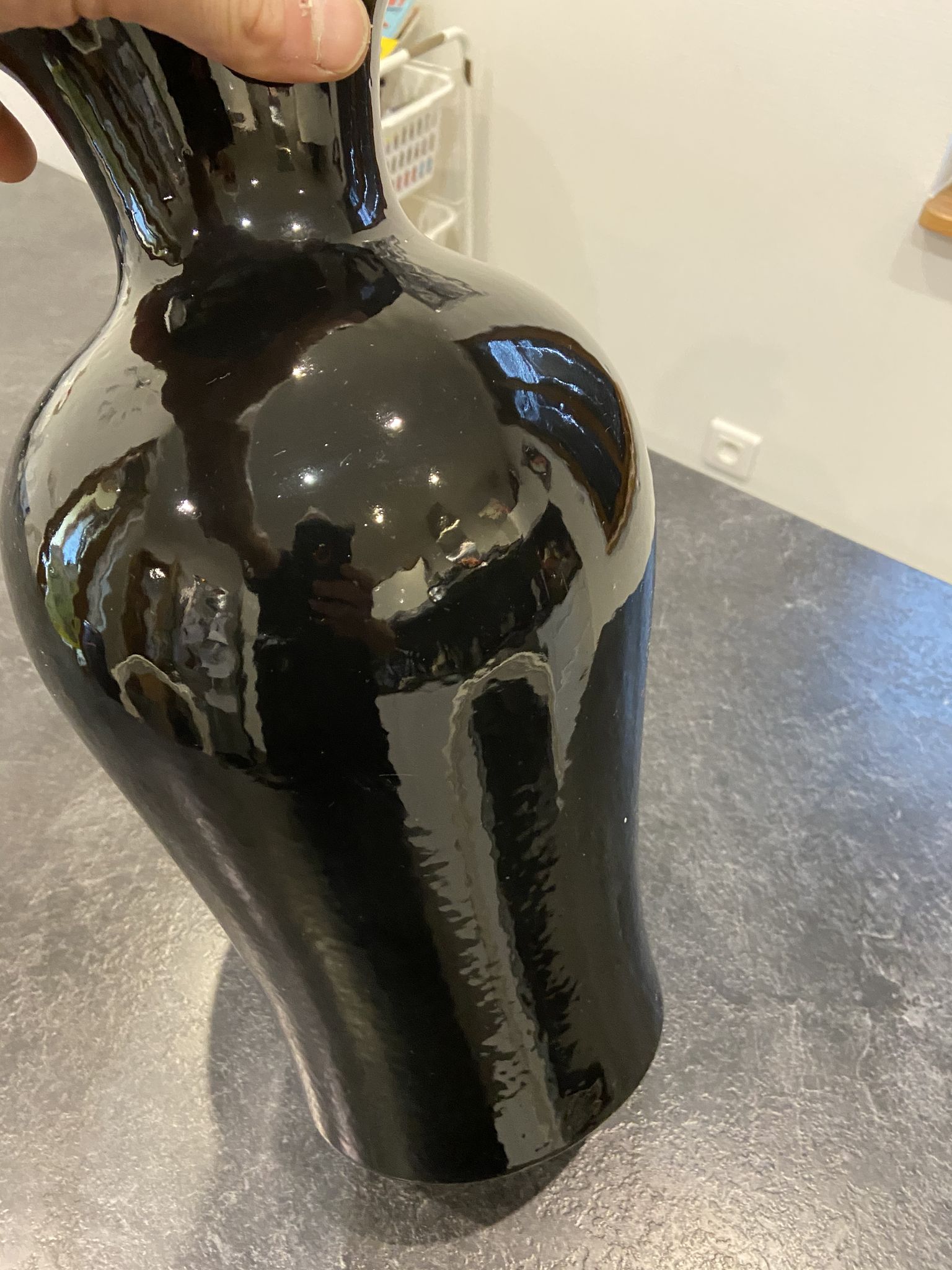 W Germany ceramic vase type Scheurich 1960