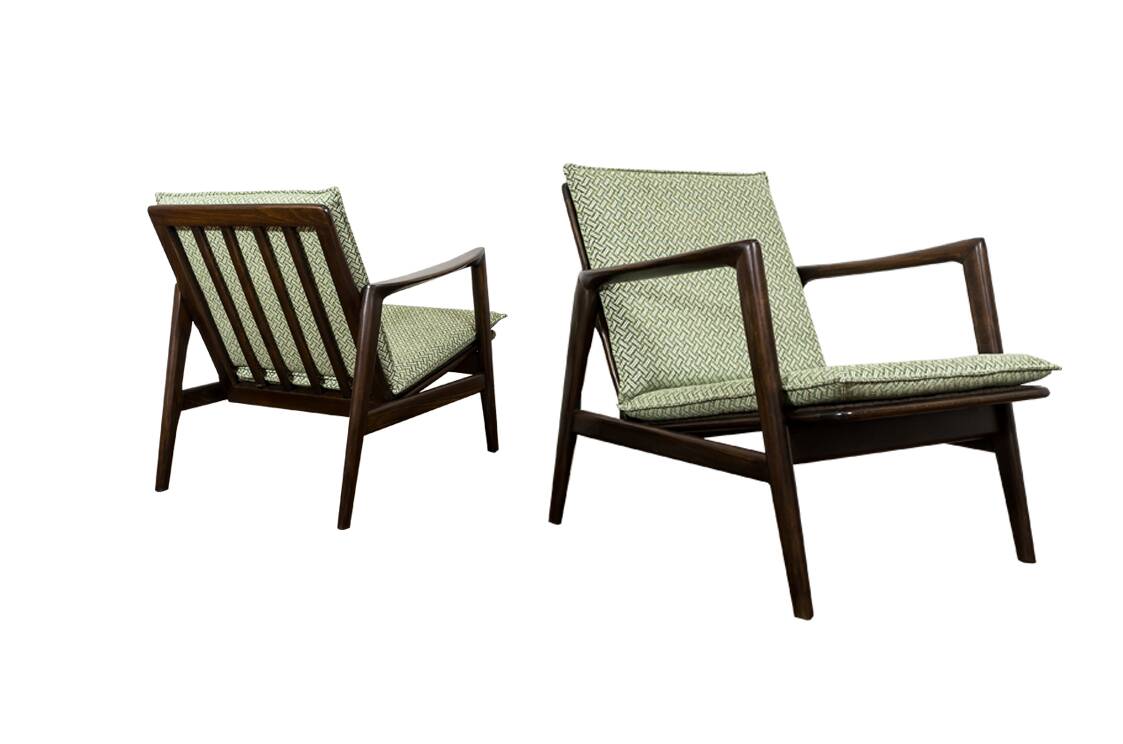 Pair Of Mid Century Armchairs Type 300 139, Poland, 1960s