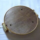 Mirror tray round year 50