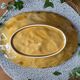 Antique oval dish in Sarreguemines majolica.