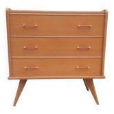 Commode vintage pieds compas
