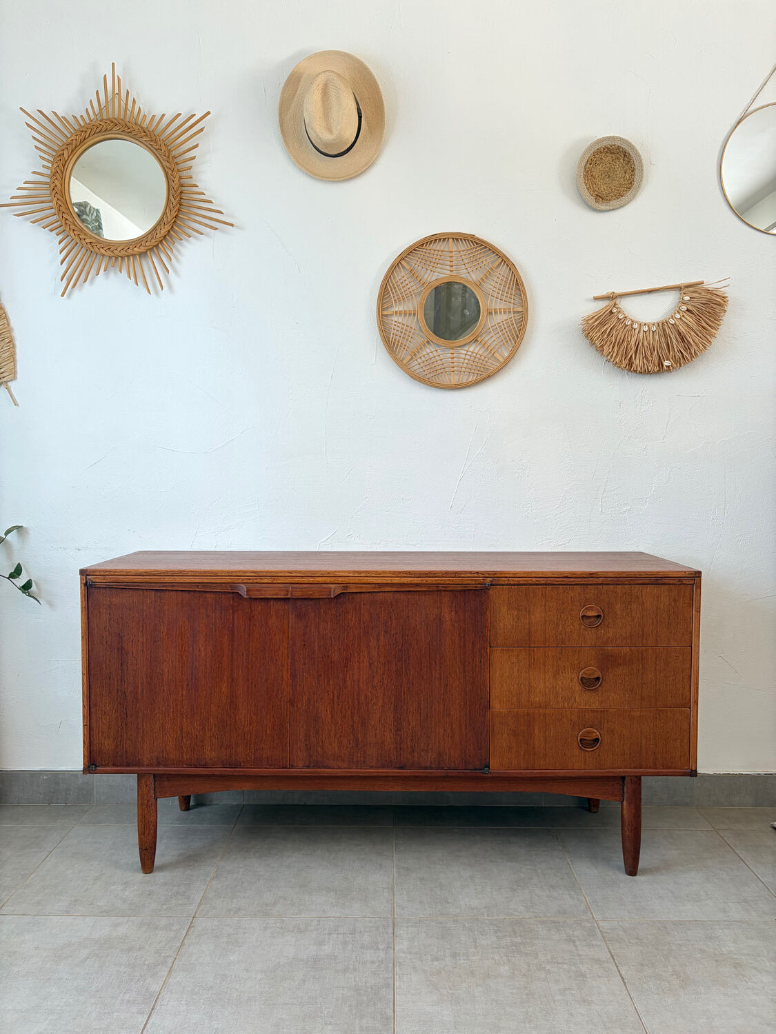 Scandinavian teak sideboard