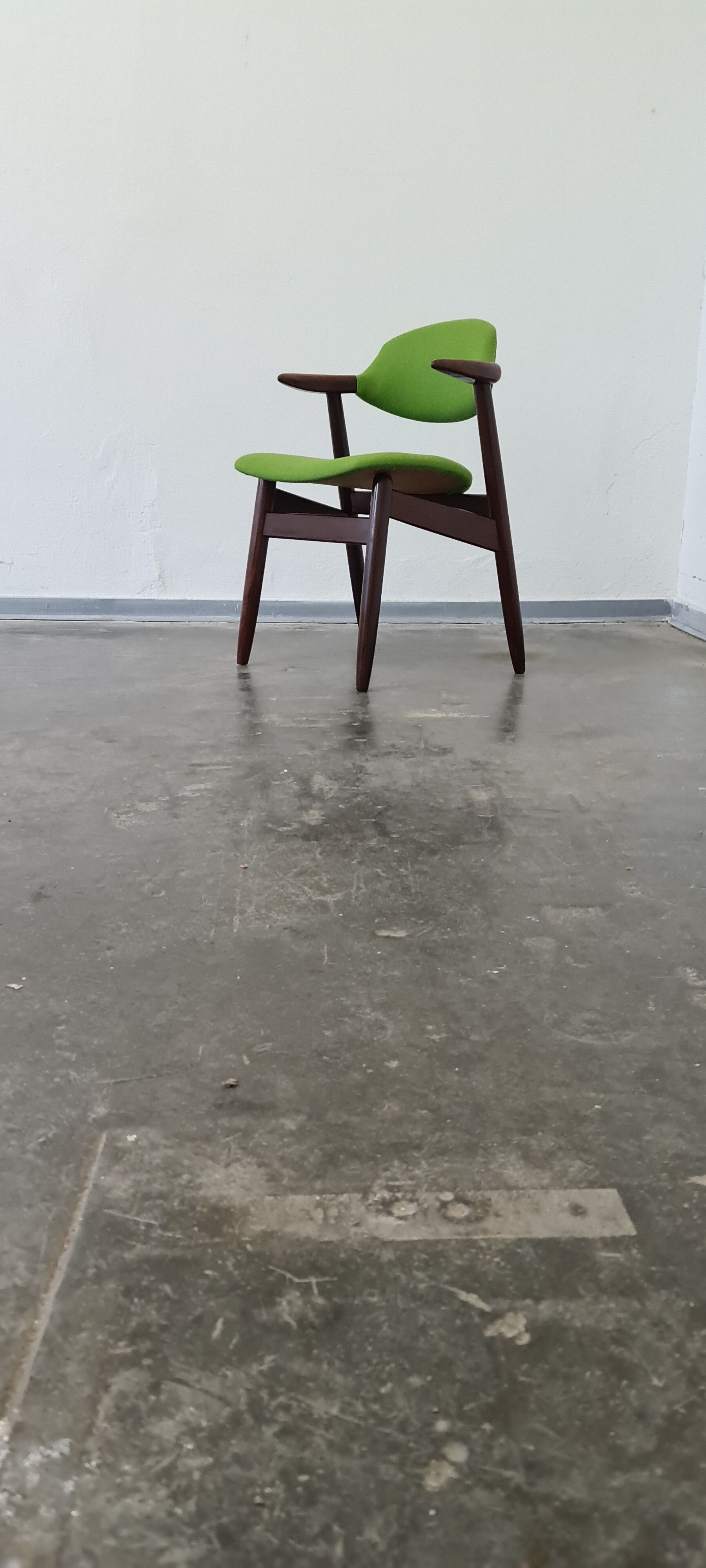 Vintage teak Dutch design dinning chair by Tijsseling for Hulmefa  Nieuwe Pekela