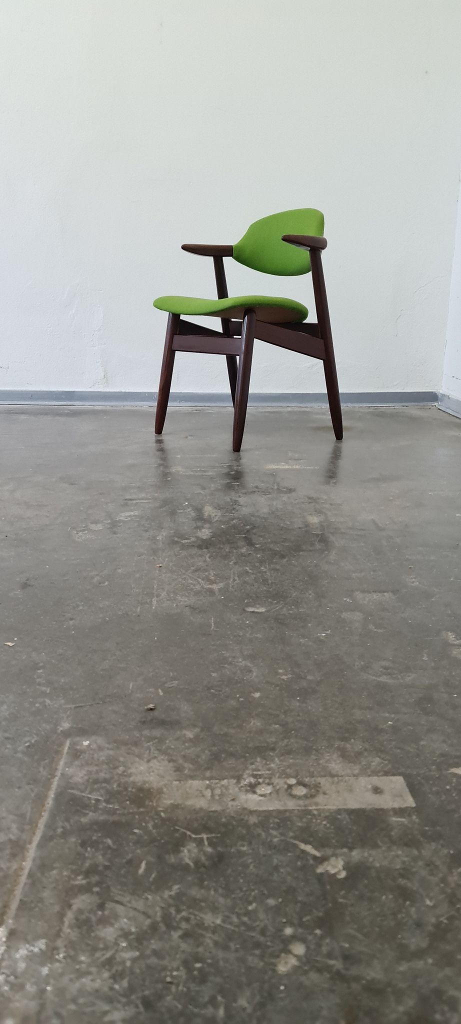 Vintage teak Dutch design dinning chair by Tijsseling for Hulmefa  Nieuwe Pekela